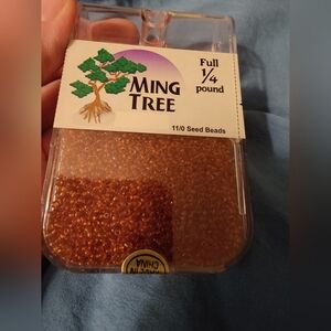 Five Sets Of Ming Tree 11/10 Seed Beads, New